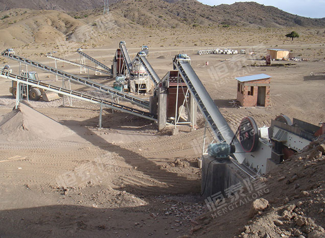 Stone and sand production line