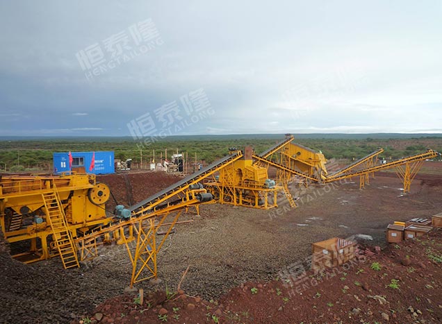 Stone and sand production line