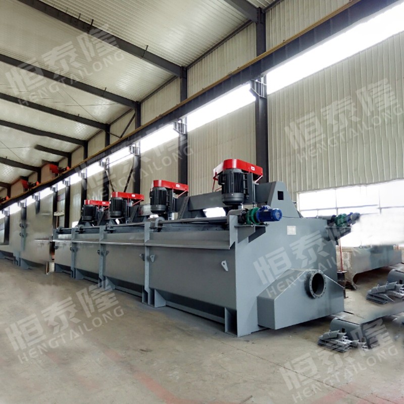 gold mining iron zinc silver copper ore manganese separating froth flotation cell tank machine