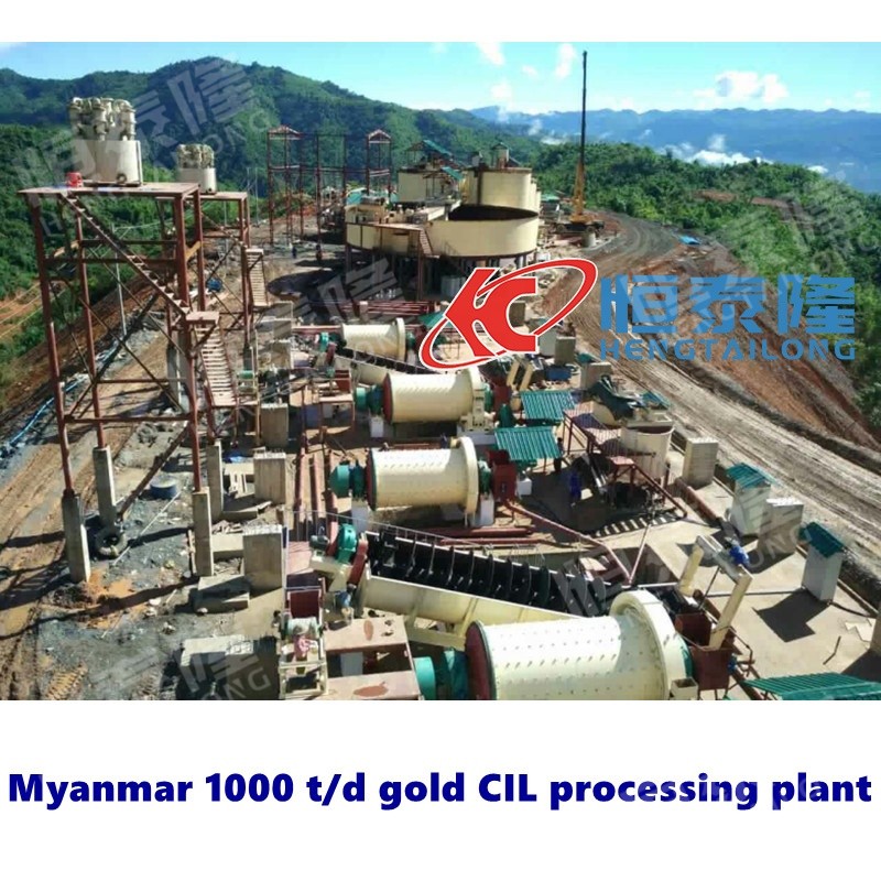 Gold ore Mining Separation Beneficiation Cip Gold Processing Plant